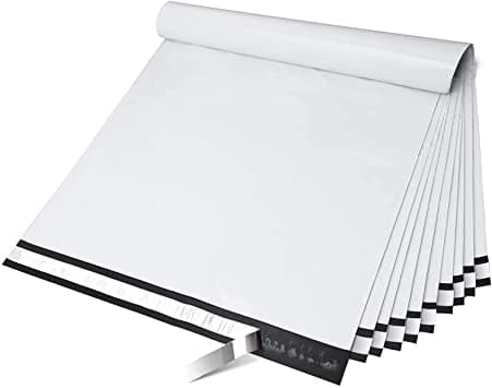 Luxury Large White Poly Mailers, Shipping Bags for Clothing, Self-Seal Adhesive, Waterproof Mailing Envelopes, Shipping Envelopes, Small Business Packaging Supplies, Boutique Supplies